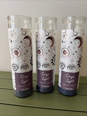 Onyx Light 9” Candles (3)